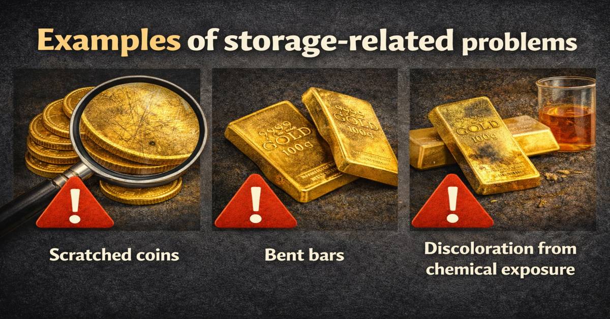 Poor Storage and Physical Damage